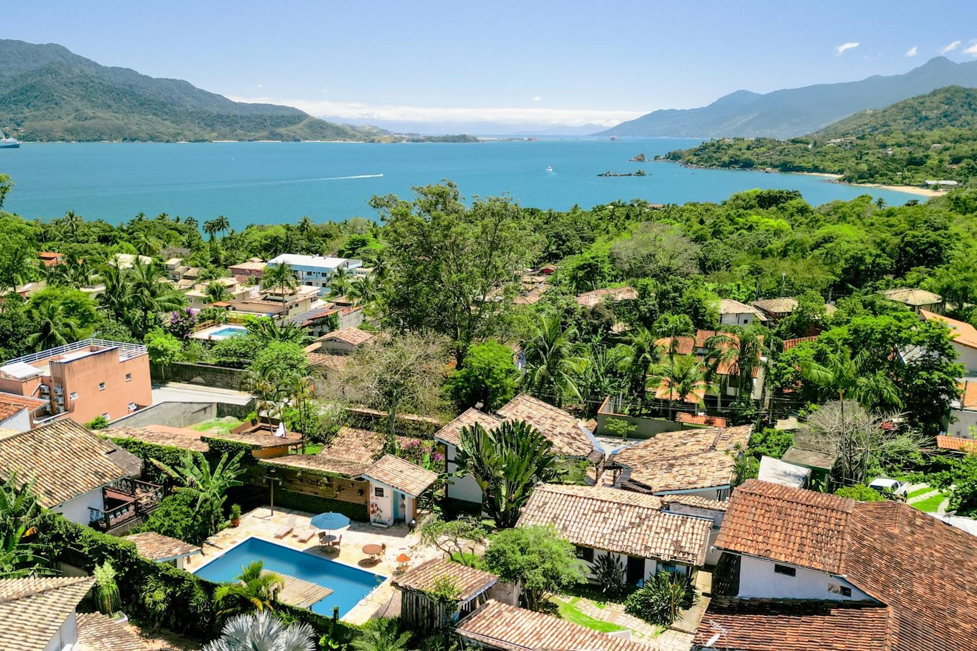 Velinn Pousada Guarubela Villa Vittoria Ilhabela Bagian luar foto