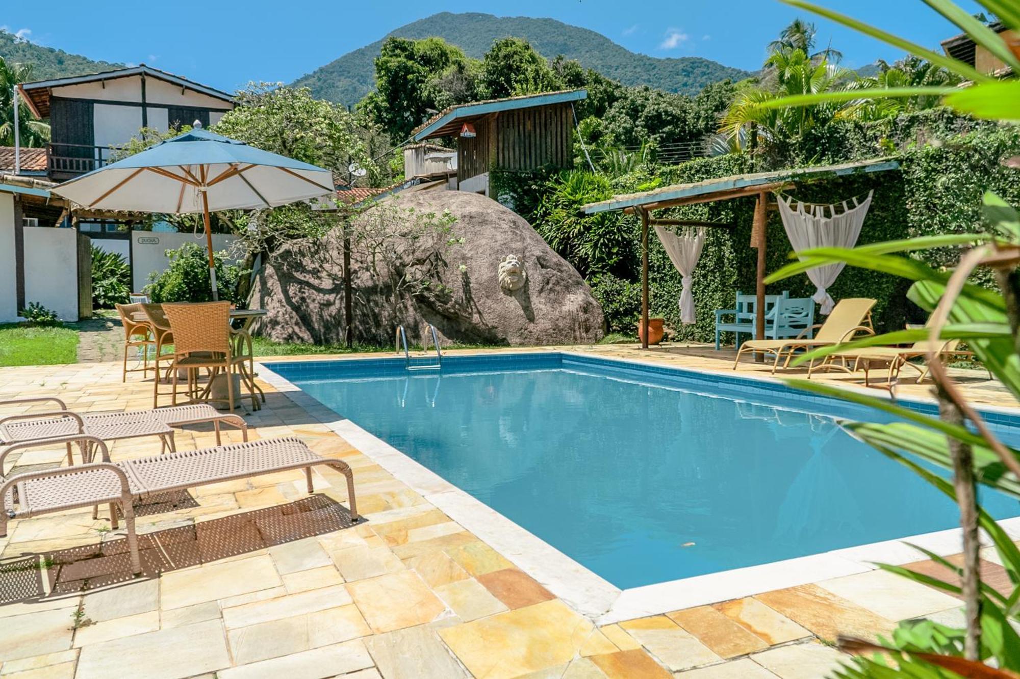 Velinn Pousada Guarubela Villa Vittoria Ilhabela Bagian luar foto